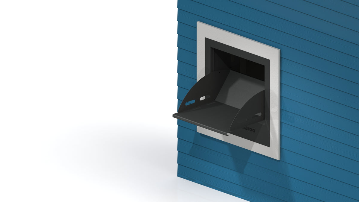 Secure Wall Insert Wallaroo Secure Package Drop Box – Garage Wallaroo