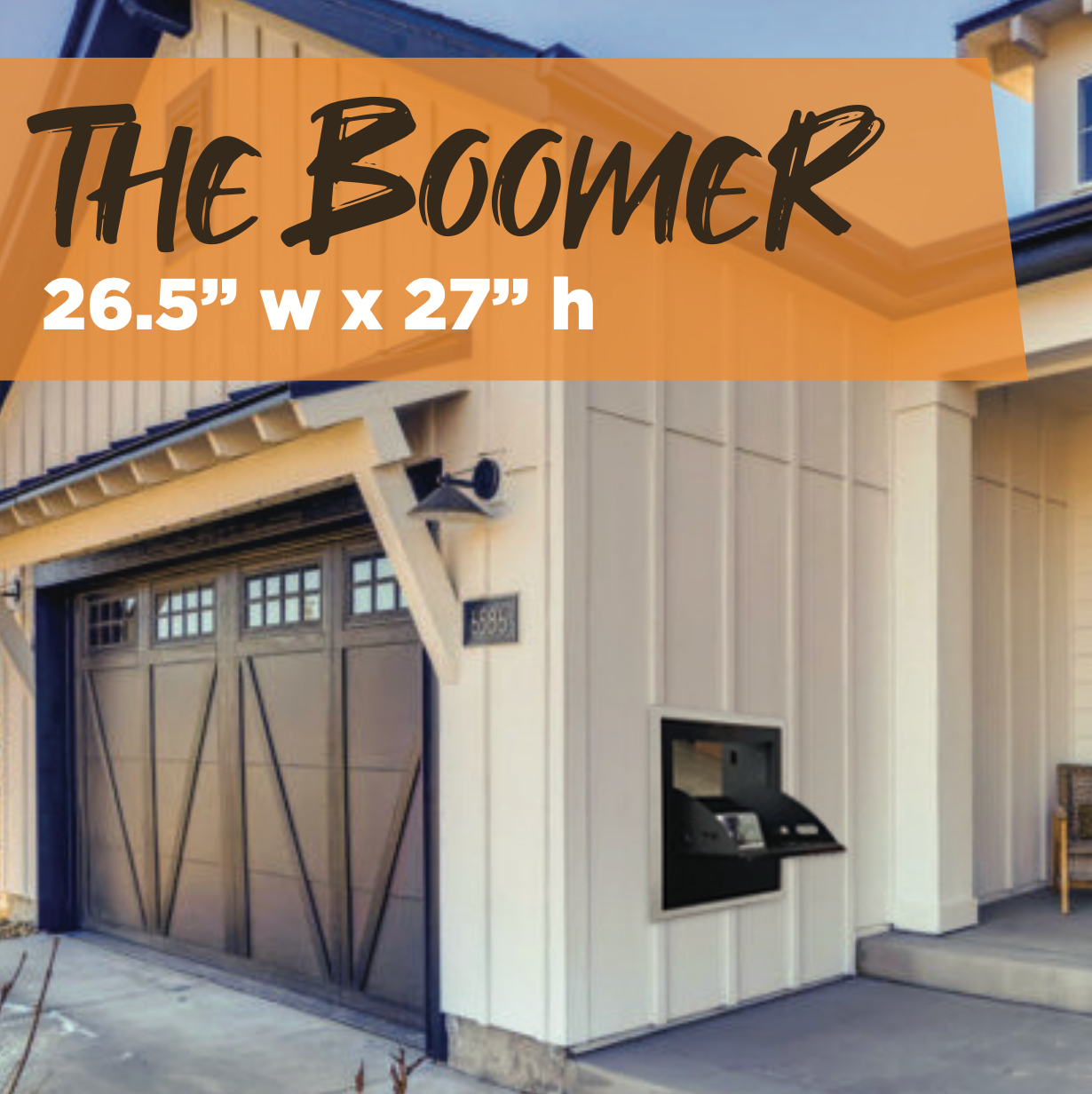 "The Boomer" Secure Package Wall Insert